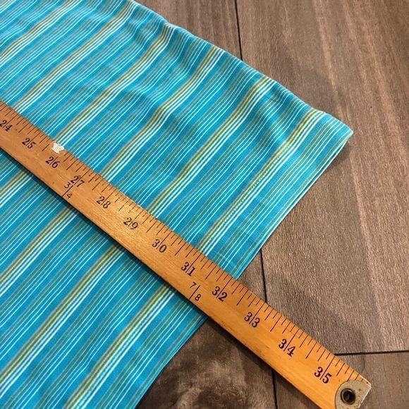 Nike Tiger Woods Stripe Athletic Workout Polo Men XL Bin E-8 - Picture 5 of 6